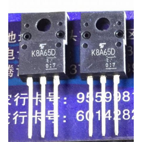 TK8A65D K8A65D TO-220F 5PCS/LOT
